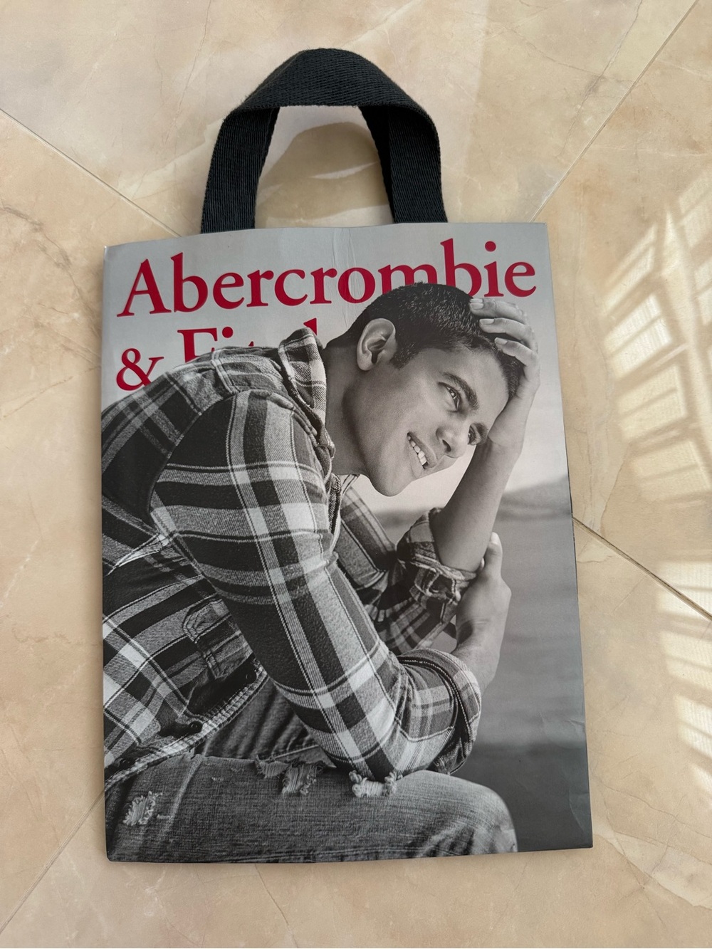 Abercrombie & Fitch shopping tote